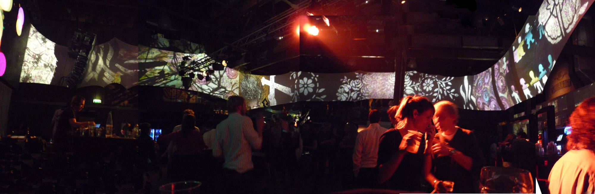 Judocus, visuals, projecties, affordable, Art, Fair, westerunie, Amsterdam, 2009