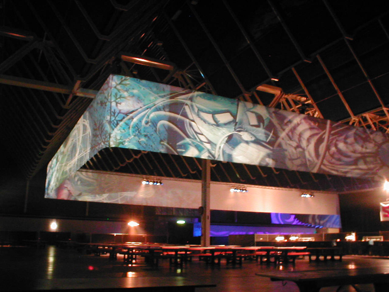 Visuals, judocus, Essence, dancevent, 2009, Jaarbeurshallen, Utrecht