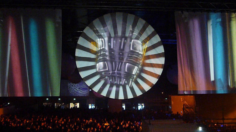 Youdance, Zeelandhallen, visuals, judocus, slides, Goes, 2009, projecties