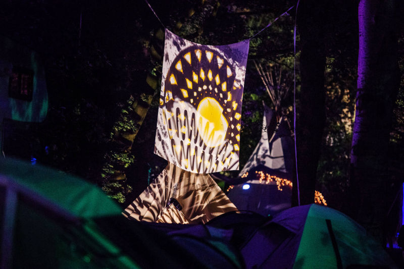 Mandala, festival, Wanroij, judocus, visuals, projecties, projections, 2017