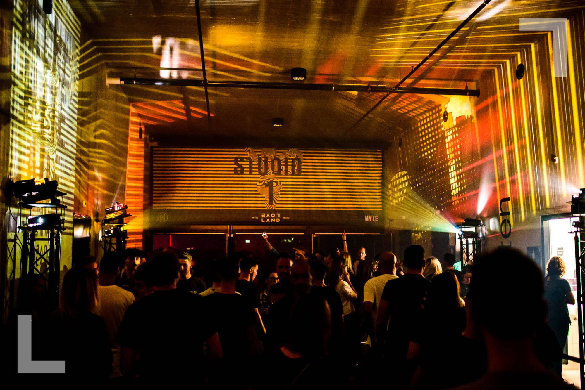 HYTE, Mediahaven, ade, 2019, Amsterdam, judocus, visuals, projections, entrance, slidesinmotion