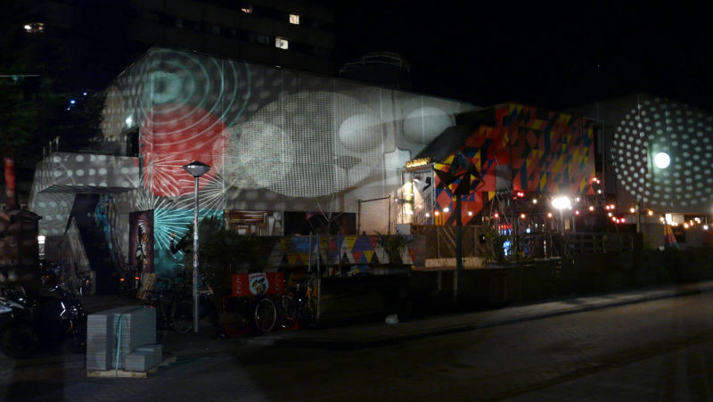 Radion. Judocus, NachtvoordeNacht. N88N. 2018, Radion, Amsterdam, slidesinmotion, 2018, projections, building