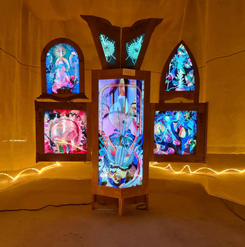 judocus, vj, lichtobjecten, lichtsculpturen, LED, RGB, projecties,