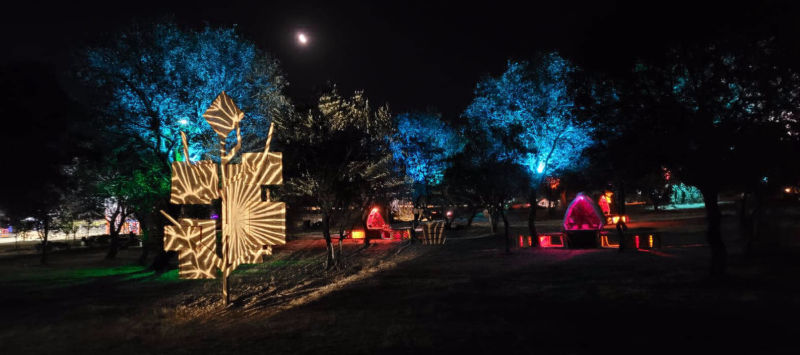 Boomfestival, 2022, projections, vj, TheGardens, Judocus, Portugal, Boom2022, visuals, visual, installations, slideprojections