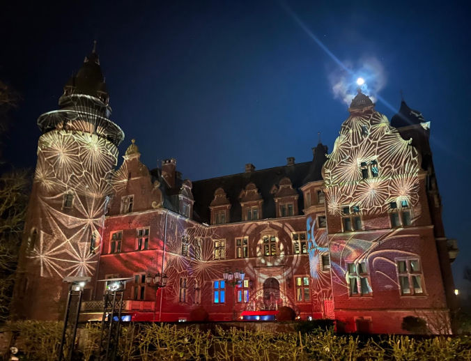 projections, outdoor, visuals, ONS kent Ons, judocus, visuals  Ons Kent Ons.Taras Tarczyn. Silezie, Polen,.2023