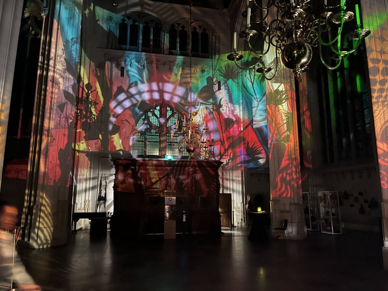 Dia , projecties, Stevenskerk, Nijmgen, 2024, Judocus, visuals, Nijmegen