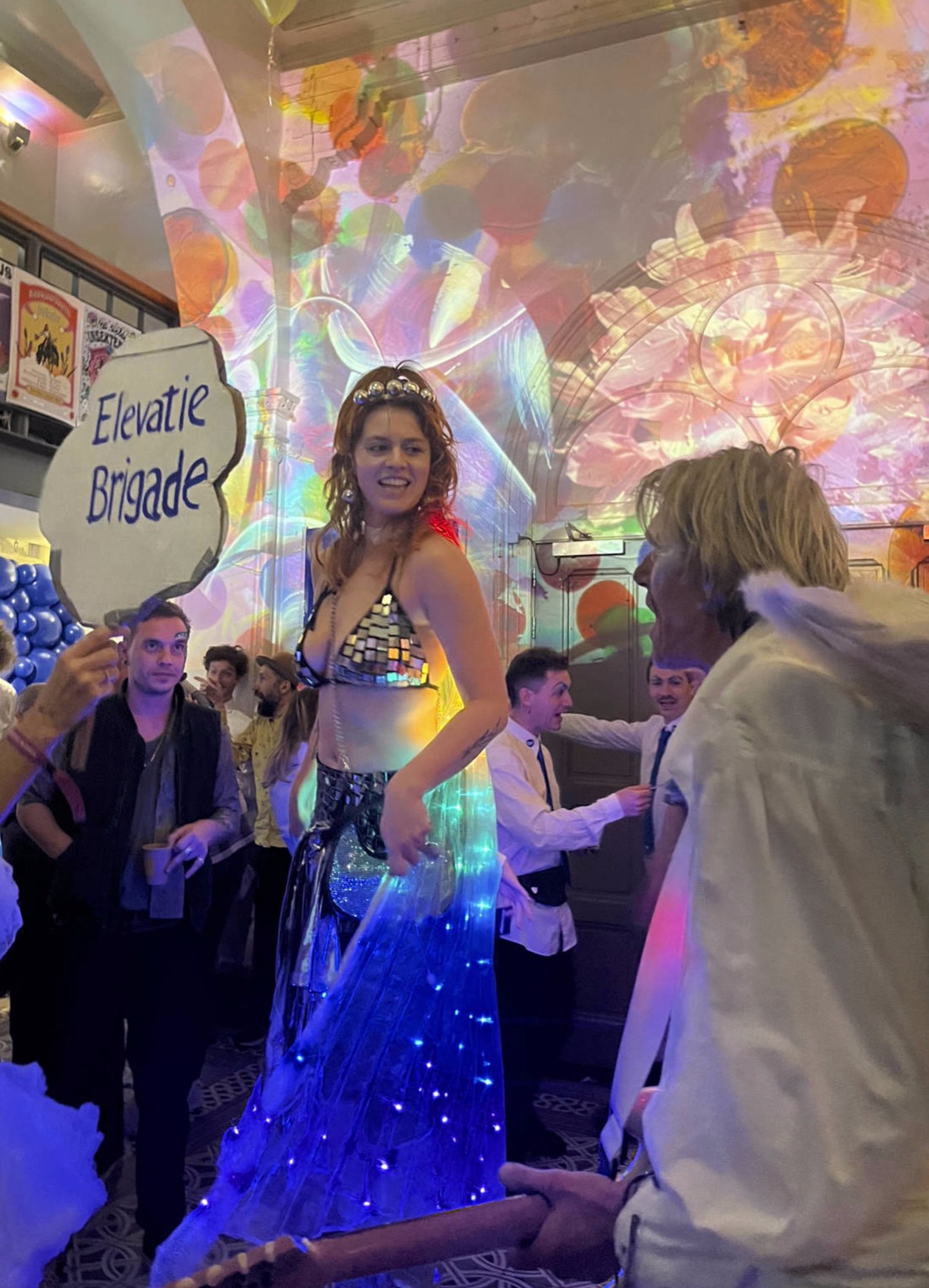 Uit je Bol, Ballonnenfeest, projecties, Paradiso, 2024, Judocus, visuals, Ruigoord,